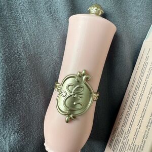 Color Changing Flower Lipstick Pink  Bottle with Gold Accent